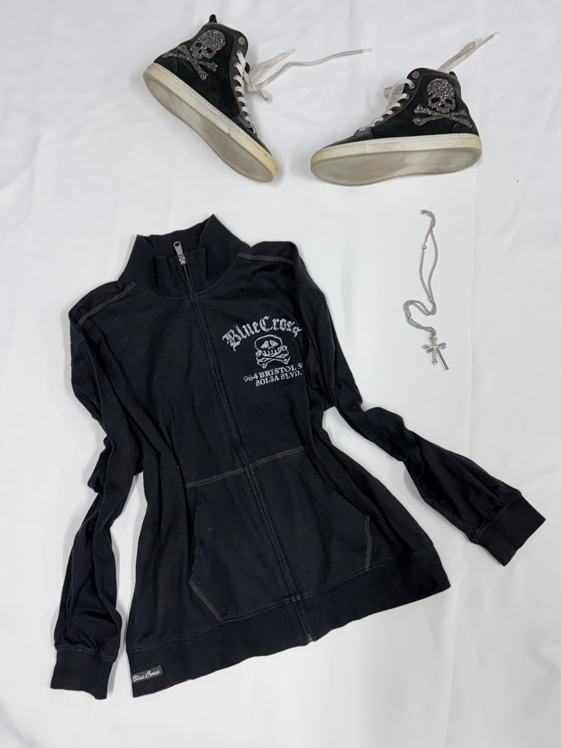 갸루펑크 스트릿 펑크 해골 집업 ☠️🏴‍☠️☠️🏴‍☠️☠️🏴‍☠️ 상품이미지5