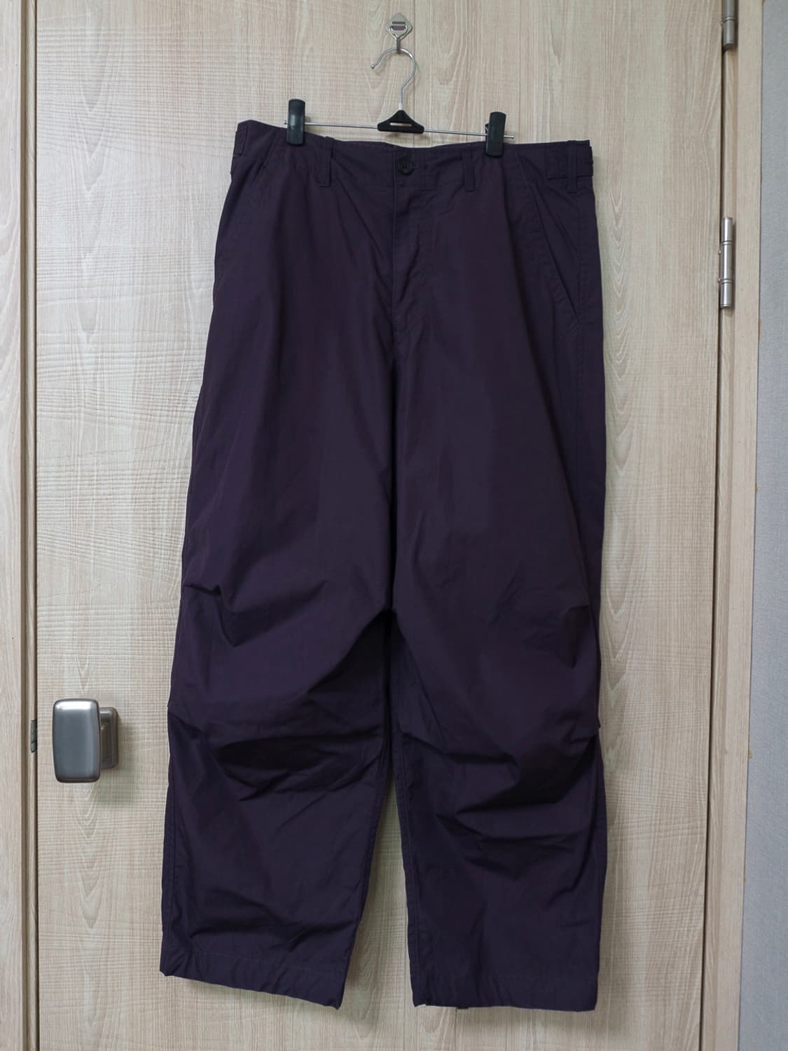 UNIQLO Cargo Nylon Pants *Purple 상품이미지1