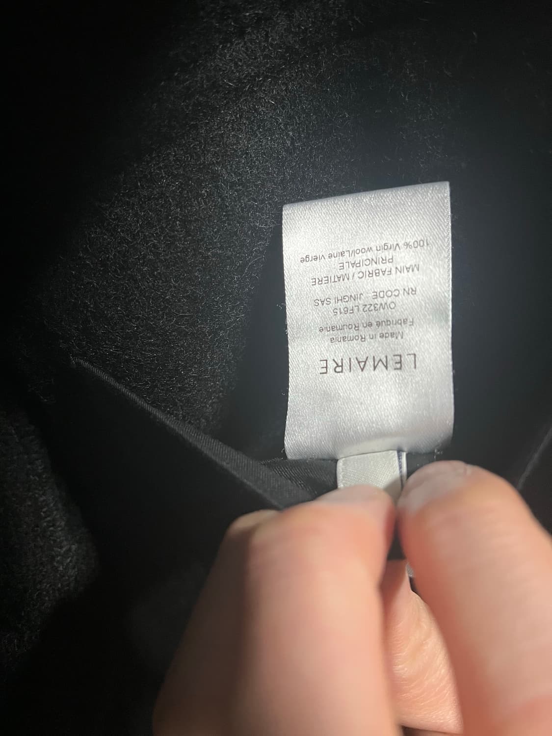 (44)르메르 헌팅자켓 블랙 상품이미지6