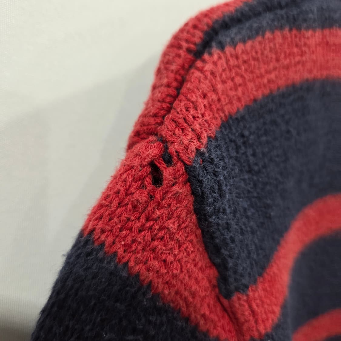 폴로랄프로렌 키즈 스트라이프 엘보우패치 니트 7  상품이미지6