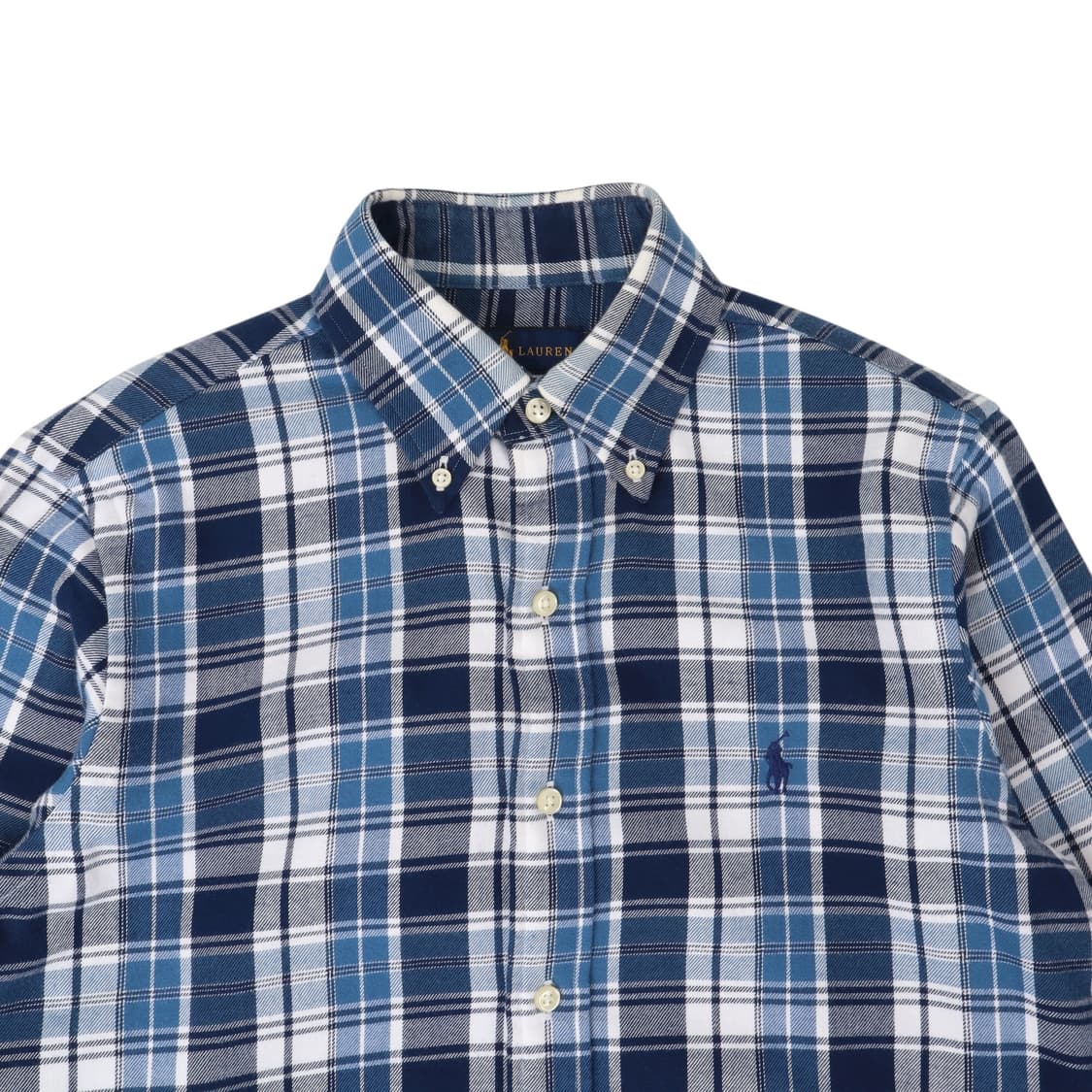 폴로 랄프로렌 트윌 코튼 플래드 체크 클래식핏 셔츠 상품이미지2