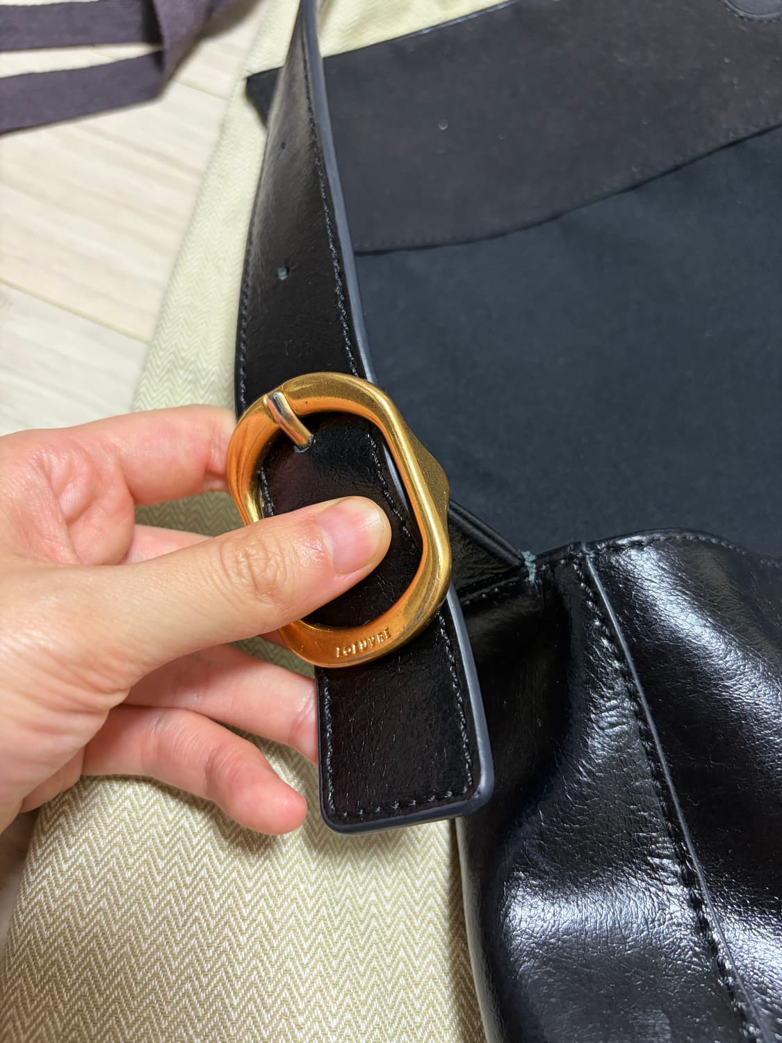 루에브르 삭드자뎅 라지 블랙 Sac de Jardin 숄더백 크로스백 상품이미지4