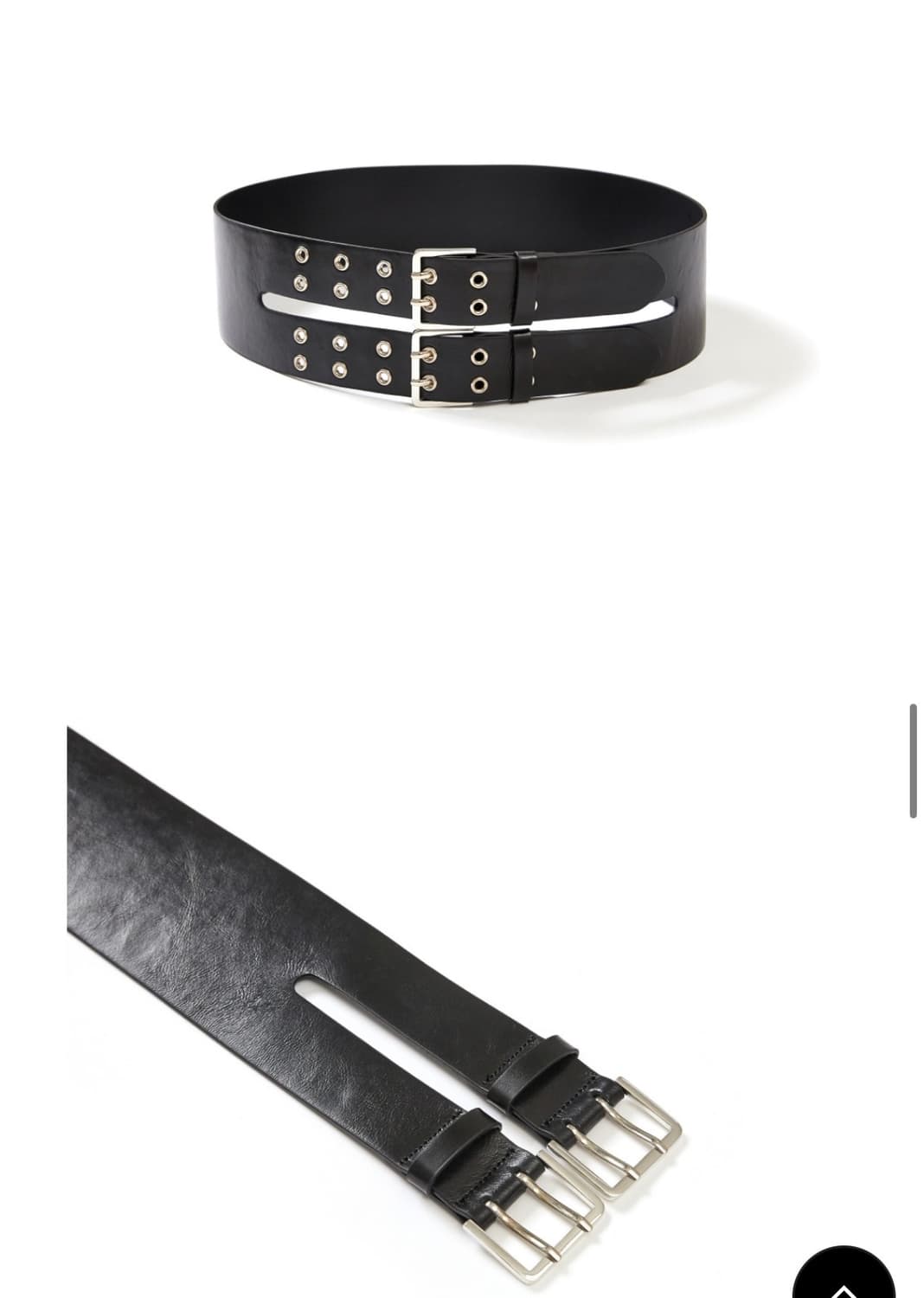 LCDC 와이드 더블 레더 벨트 상품이미지1