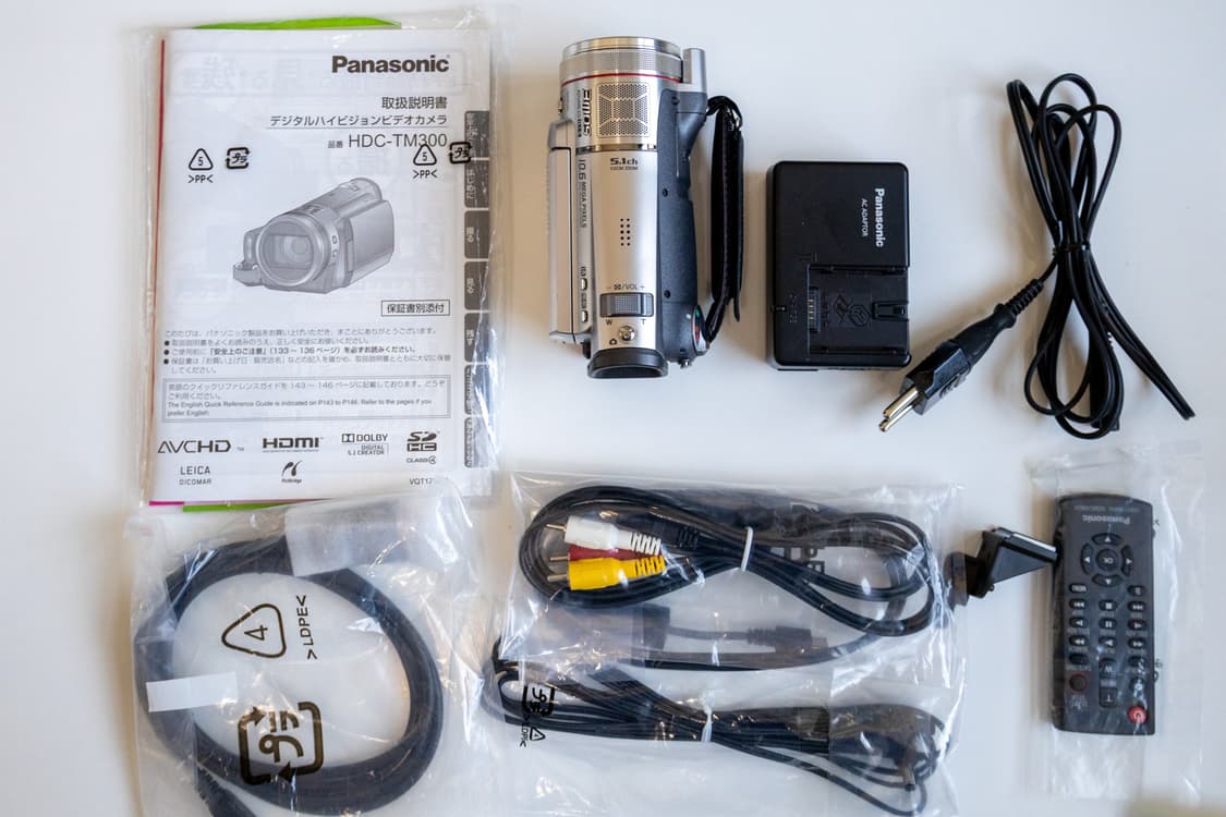 Panasonic HDC-TM300 / 빈티지 디지털 캠코더 상품이미지9