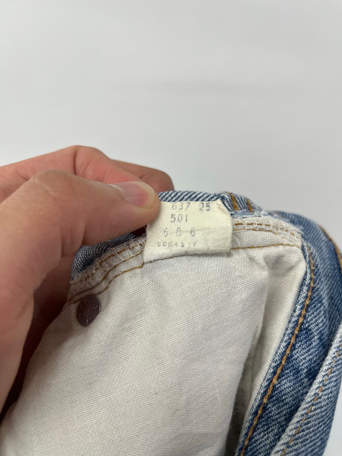 Levi's 501 70's 66후기 데님 상품이미지10