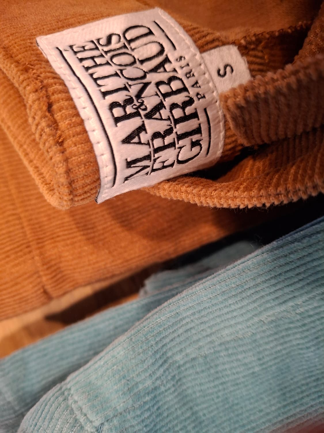 (마지막특가) 마리떼 코듀로이 바지 s 상품이미지1