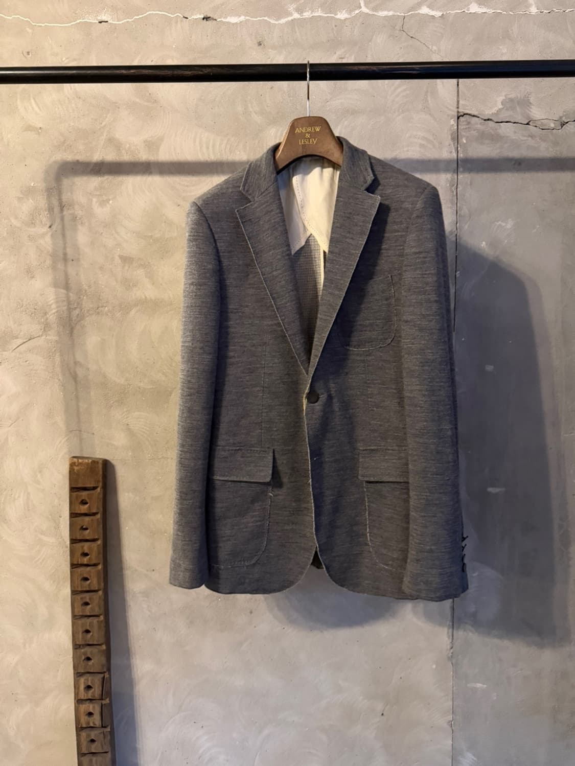 타임옴므 트위드 자켓 슬림100 상품이미지10