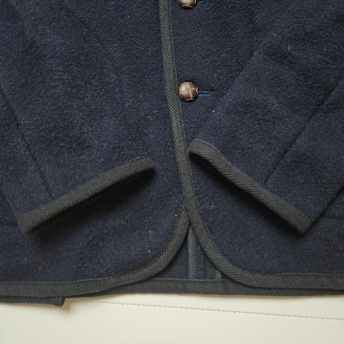 (무료배송) 단톤 울후드 자켓 / 네이비 /34사이즈 상품이미지6