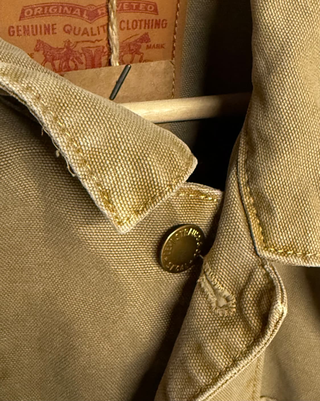 리바이스 가먼트다잉 초어 자켓 L 상품이미지3