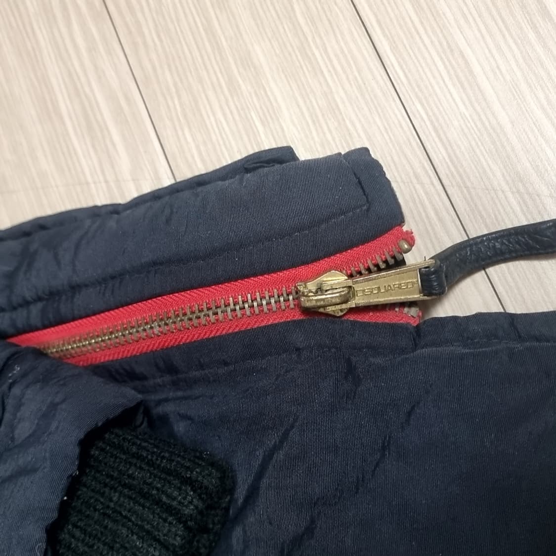 DSQUARED2 퍼 후드 패딩 블랙(50) 상품이미지9