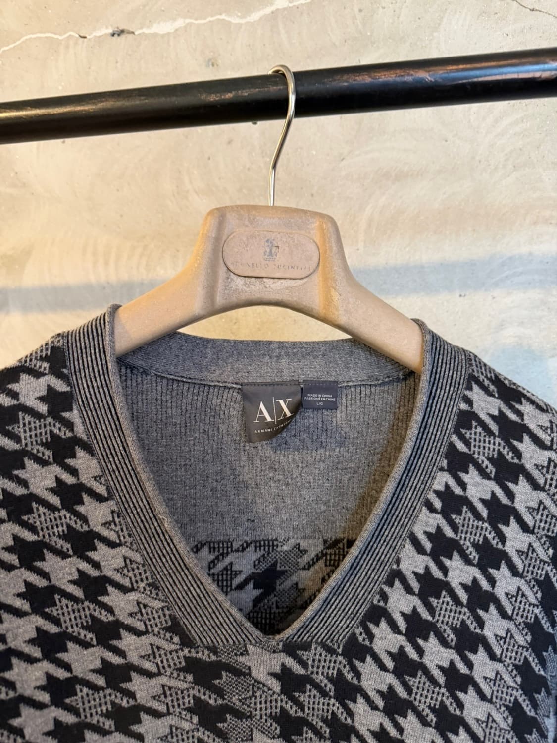 아르마니 익스체인지 브이넥 니트 100 상품이미지9