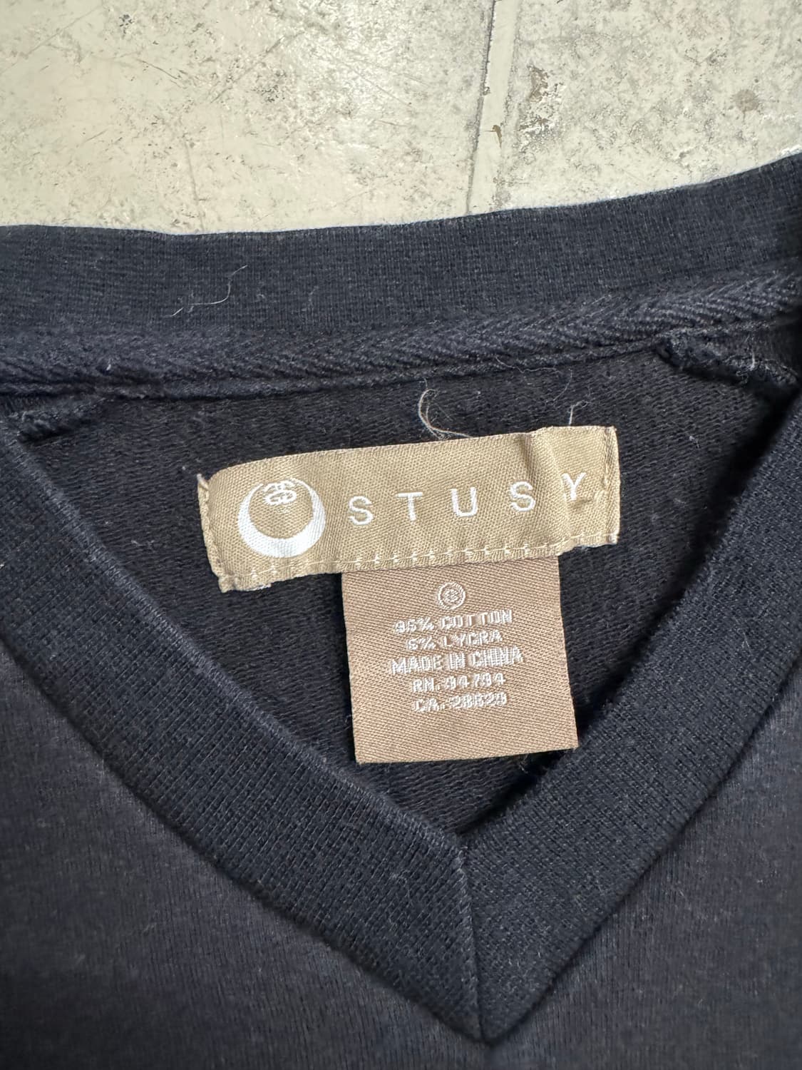 Stussy 스투시 로고 코튼 롱슬리브 상품이미지5