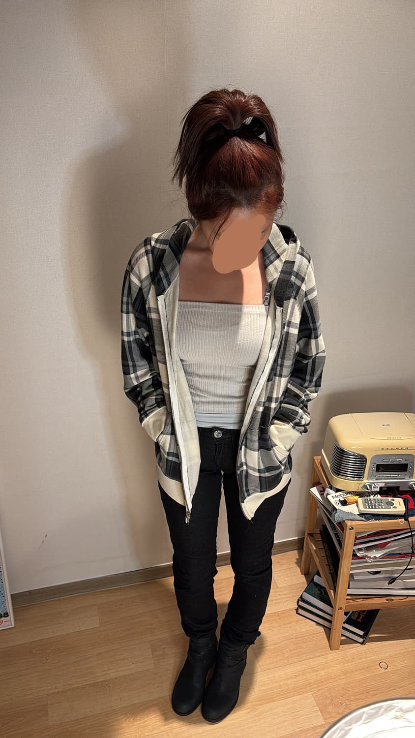 2000‘s nigo 베이프 체크패턴 후디 상품이미지2