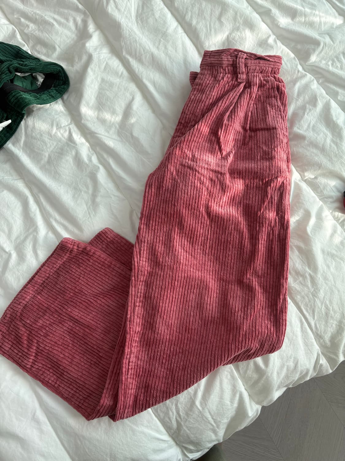 코듀로이 팬츠 골덴바지 핑크팬츠 상품이미지4