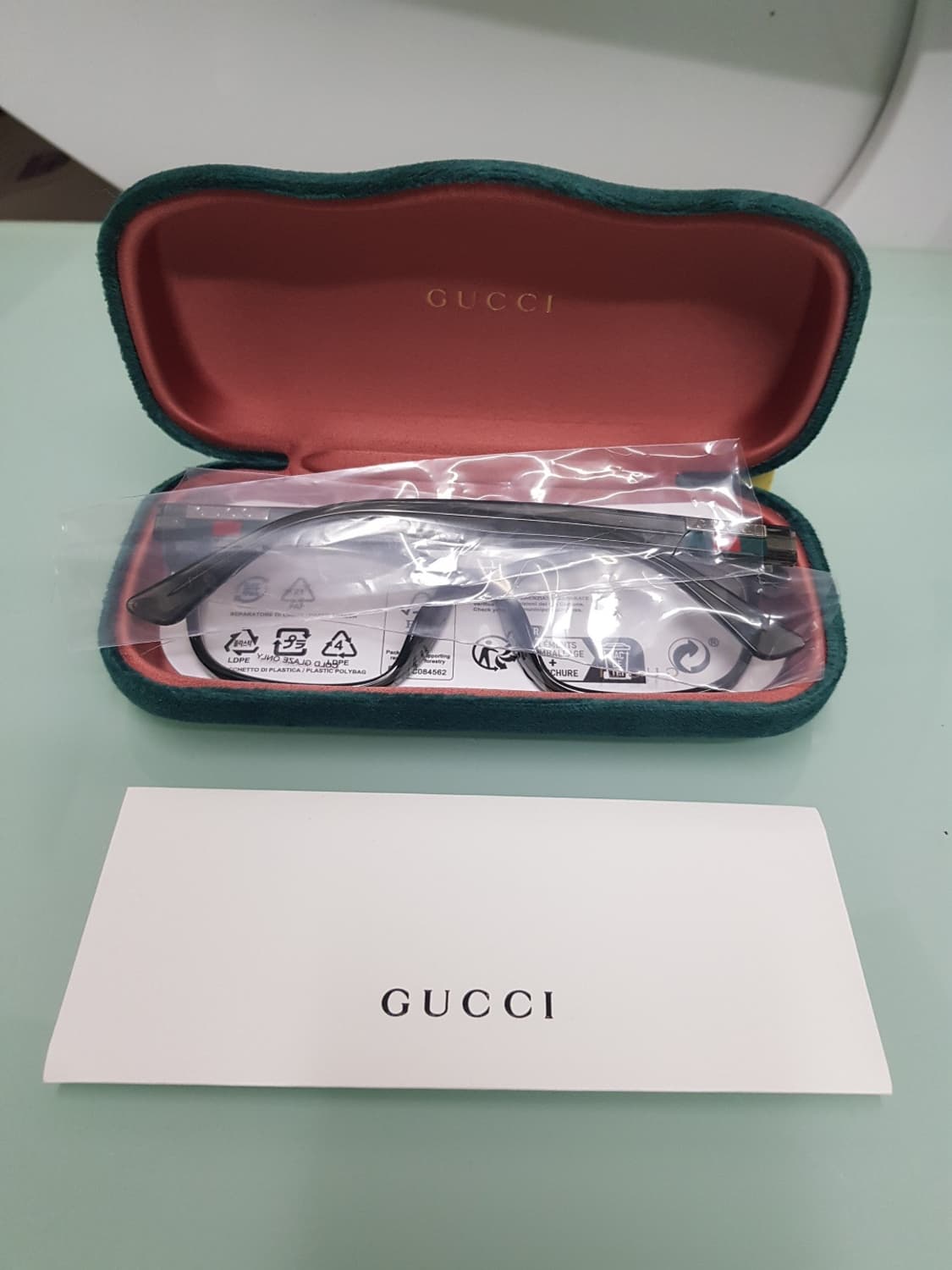 남성분추천)구찌 클리어명품안경테(새상품 풀구성) 상품이미지7