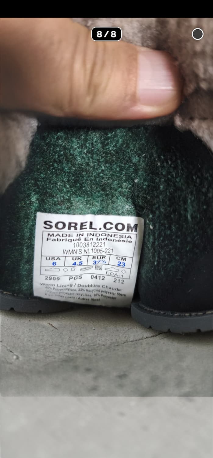 소렐 카리부 방한 부츠 캠핑화 상품이미지6