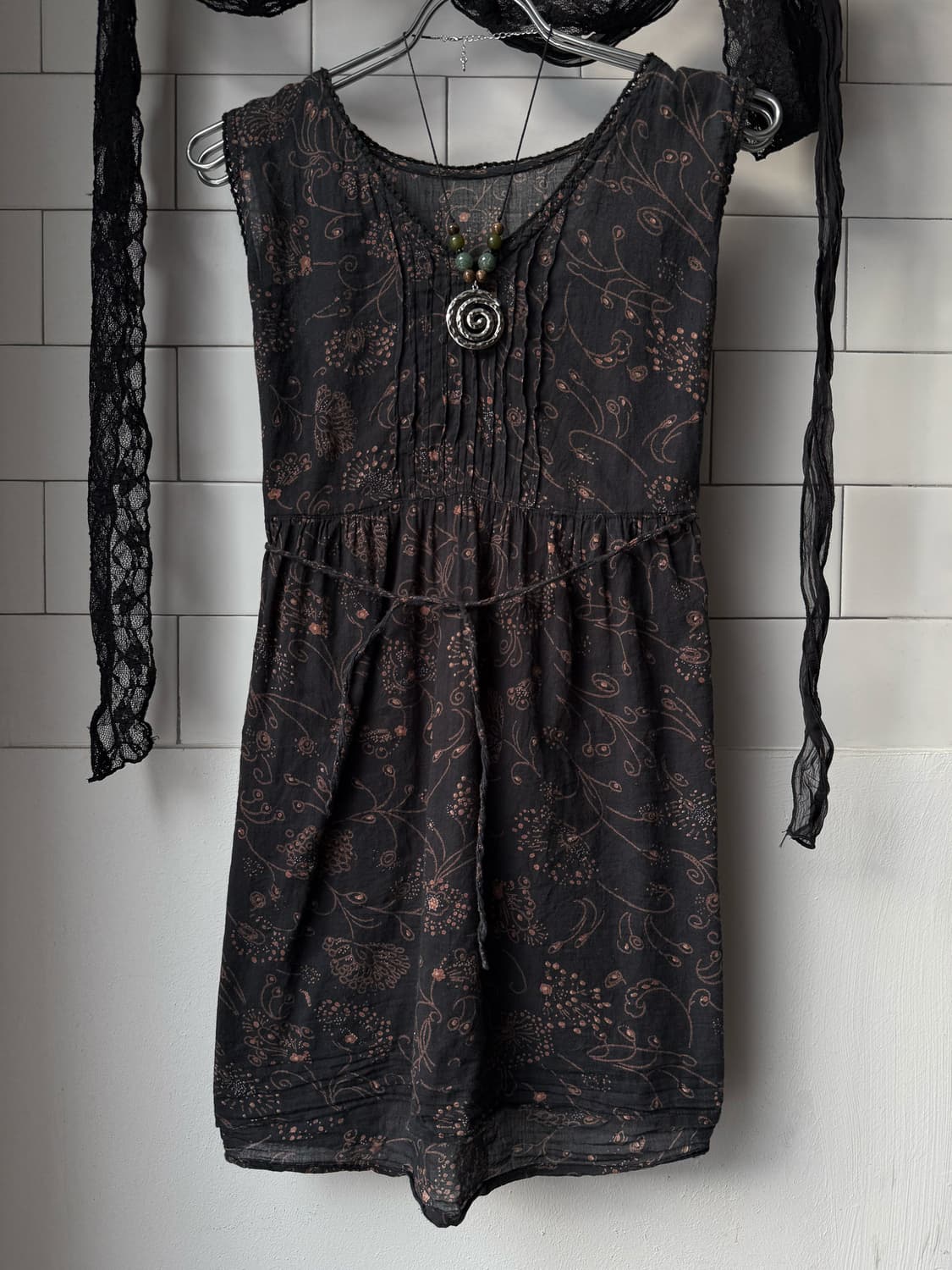 Floral Paisley Long Sleeveless 0116 상품이미지1