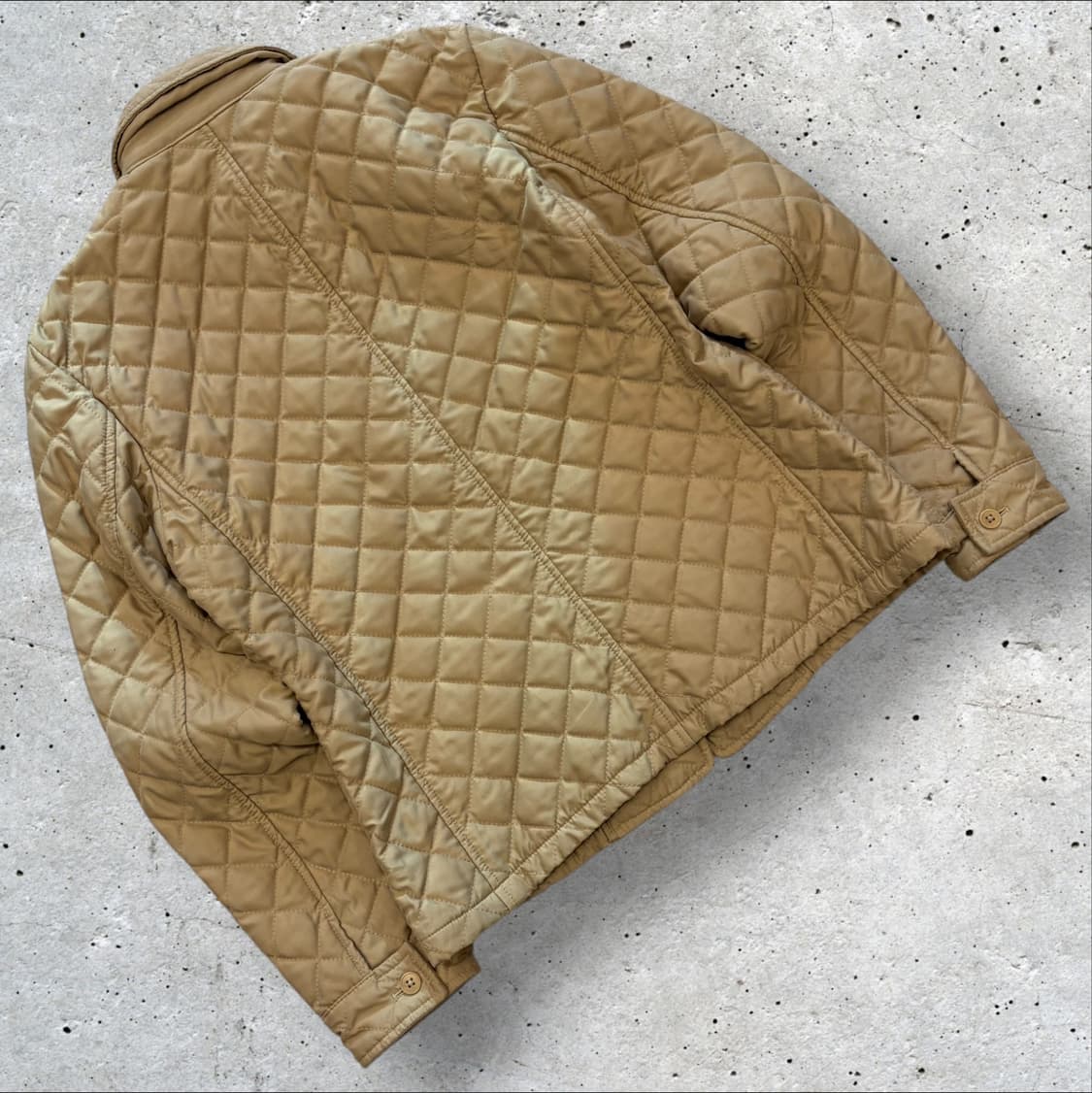 [M] 폴로 랄프로렌 퀼팅 자켓 베이지 C983 상품이미지2