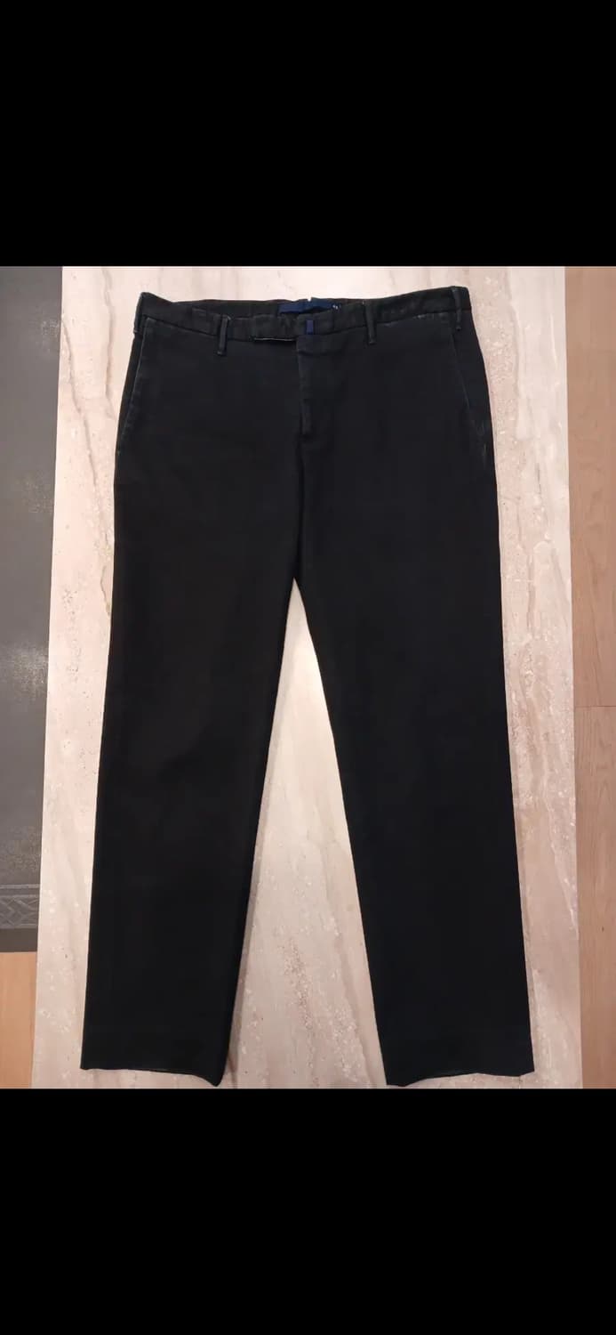 INCOTEX  COTTON CHINO BLACK 상품이미지1