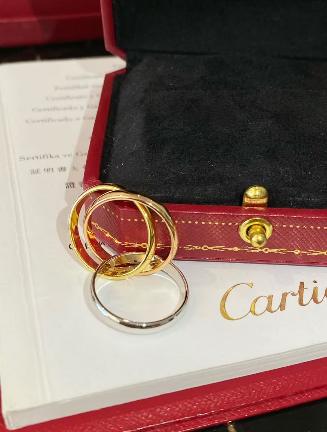 까르띠에 트리니티 링 쓰리컬러 클래식
 상품이미지2