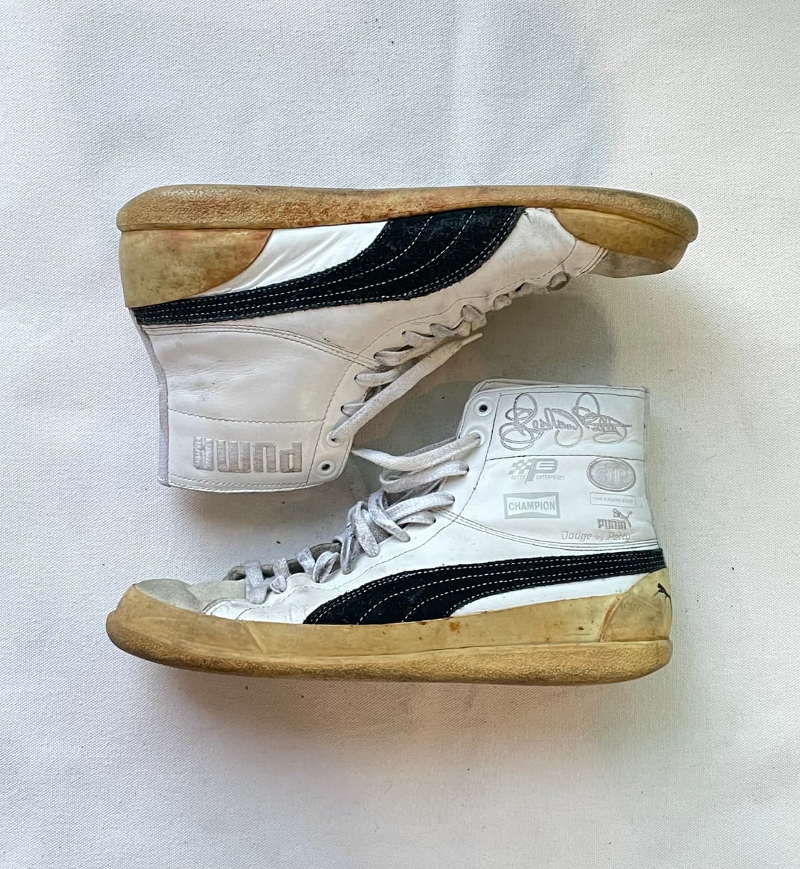 푸마 RP-43 MID 리처드 패티 콜라보 한정판 하이탑 스니커즈 상품이미지3