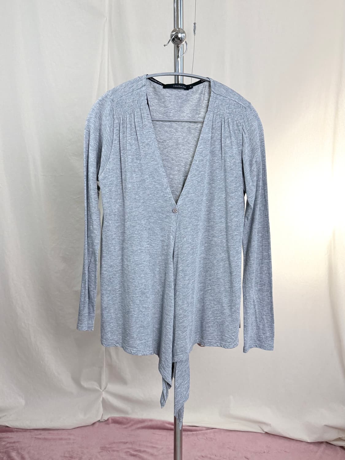 Calvin Klein 드레이프 타이 가디건 (2-way) 상품이미지5