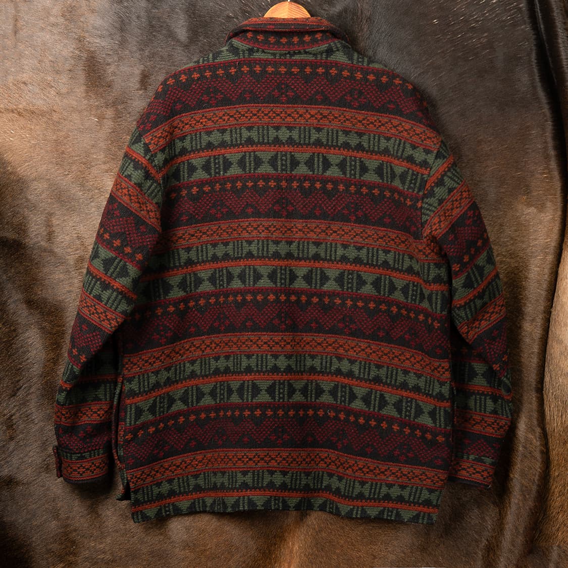 [115] 80s~ 울리치 아즈텍 / 나바호 패턴 울 자켓  상품이미지2