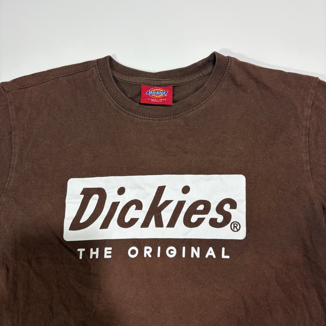 디키즈 브라운 빅로고 반팔티 상품이미지3