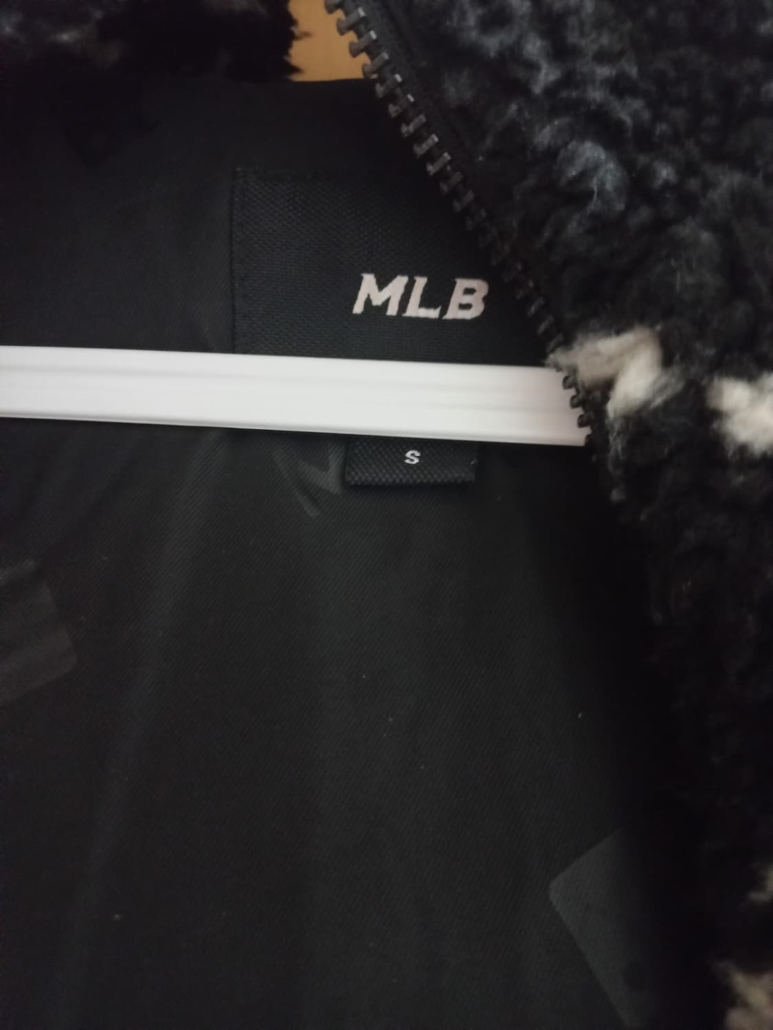 MLB 모노그램 덤블 후리스 S 상품이미지5