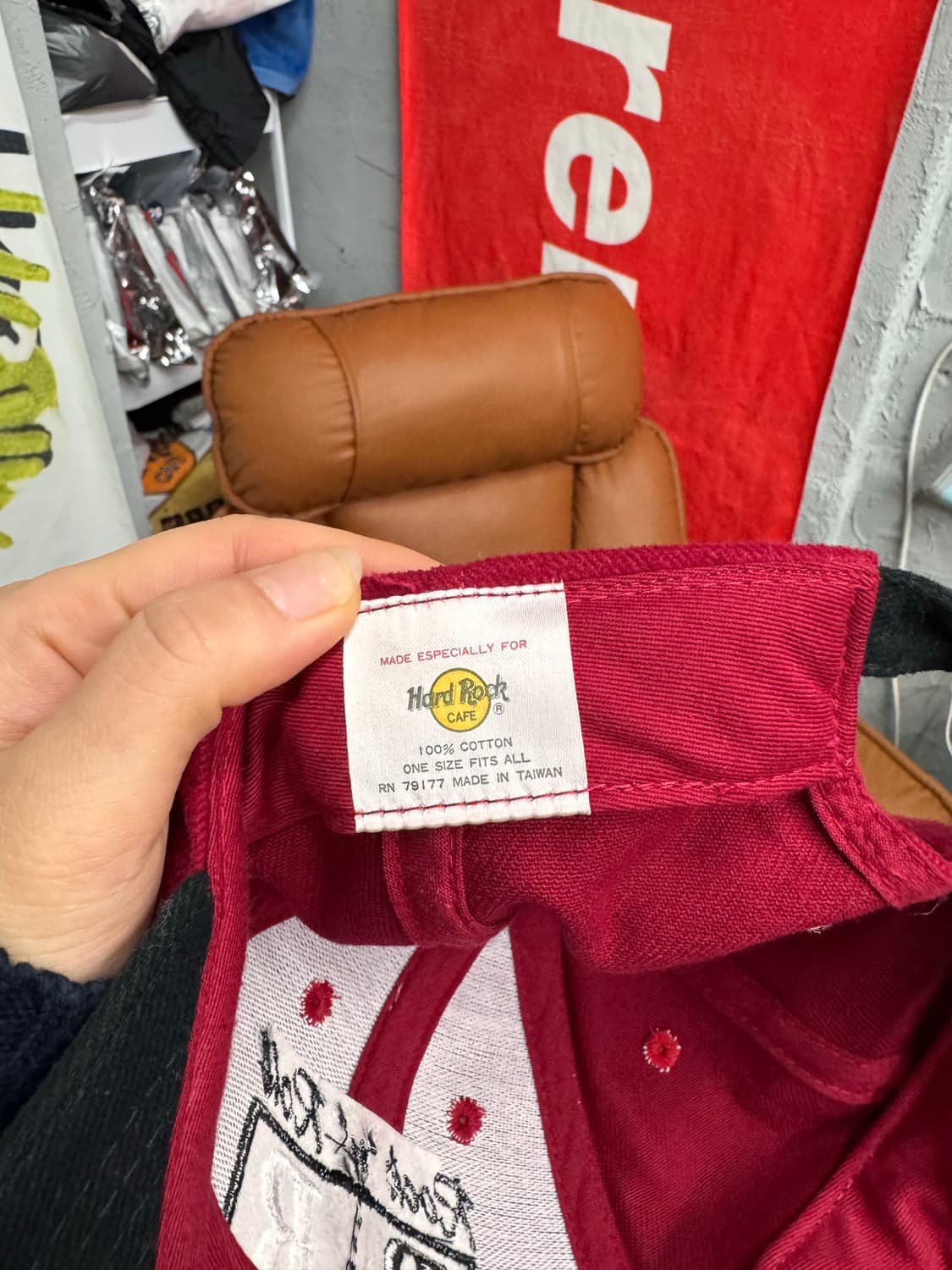 빈티지 하드락 캡 모자  상품이미지4