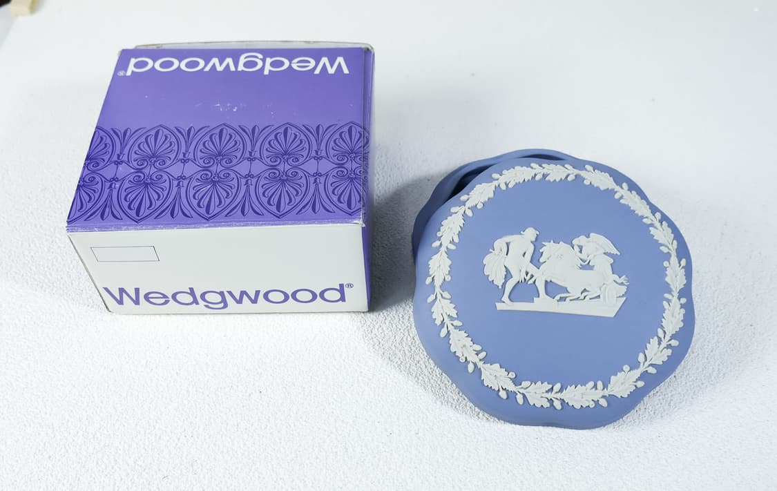 [영국앤틱] 웨지우드 제스퍼웨어 트링켓박스 보석함_ 페일블루 상품이미지2