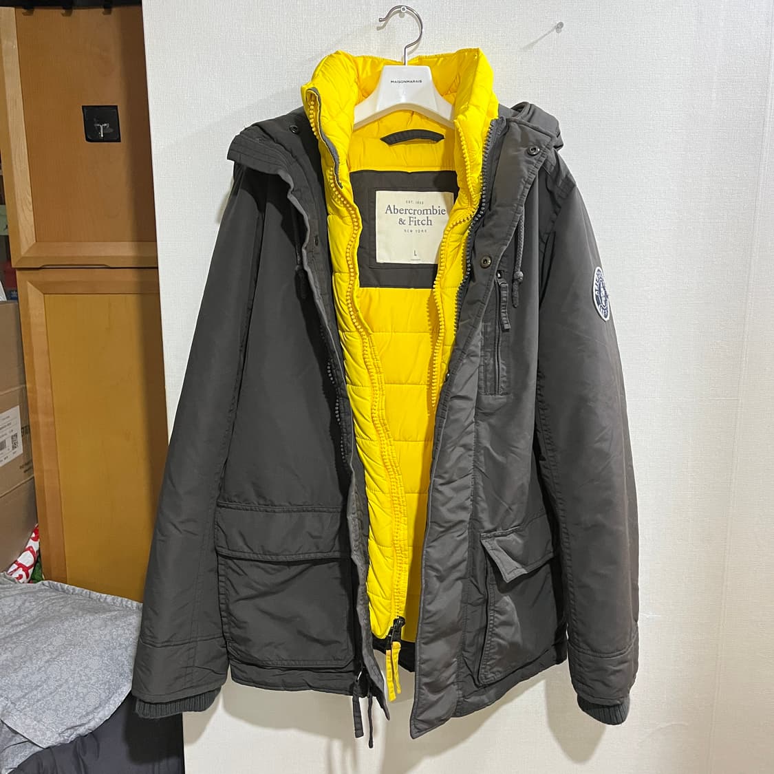 (L) 아베크롬비 이중 패딩 (엄청 따뜻함) 상품이미지1
