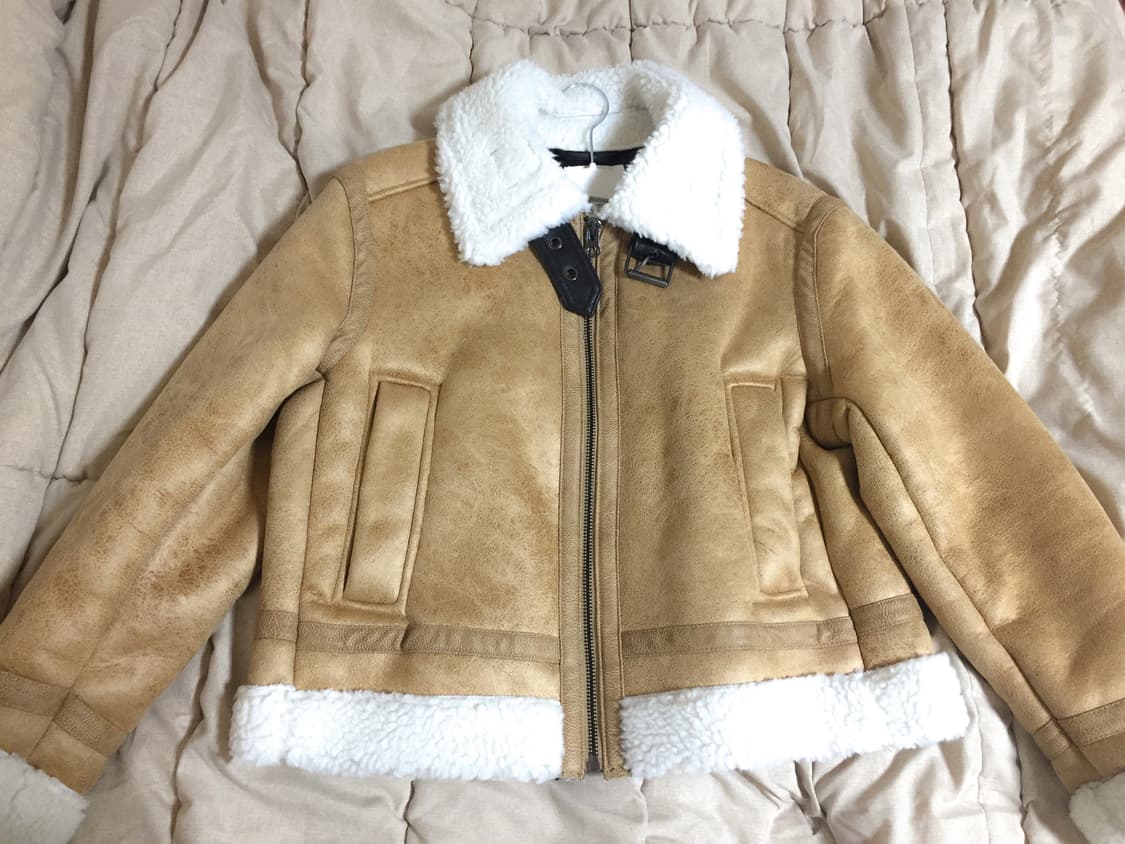 H&M 여성 무스탕 자켓 상품이미지3