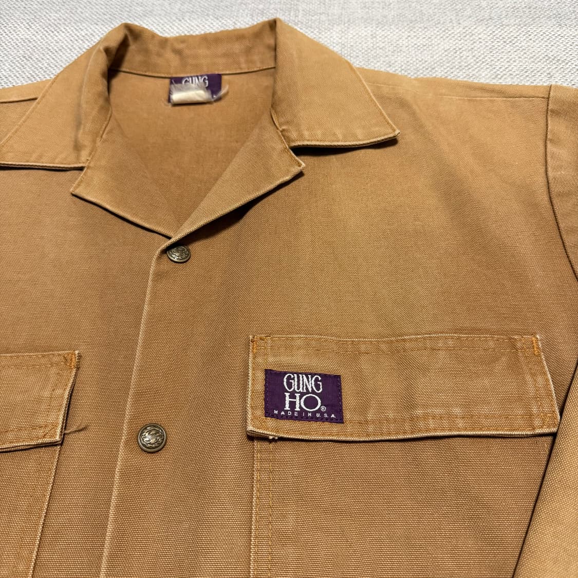 USA 빈티지 GUNG HO 워크자켓 퍼티그 팬츠 셋업 상품이미지5