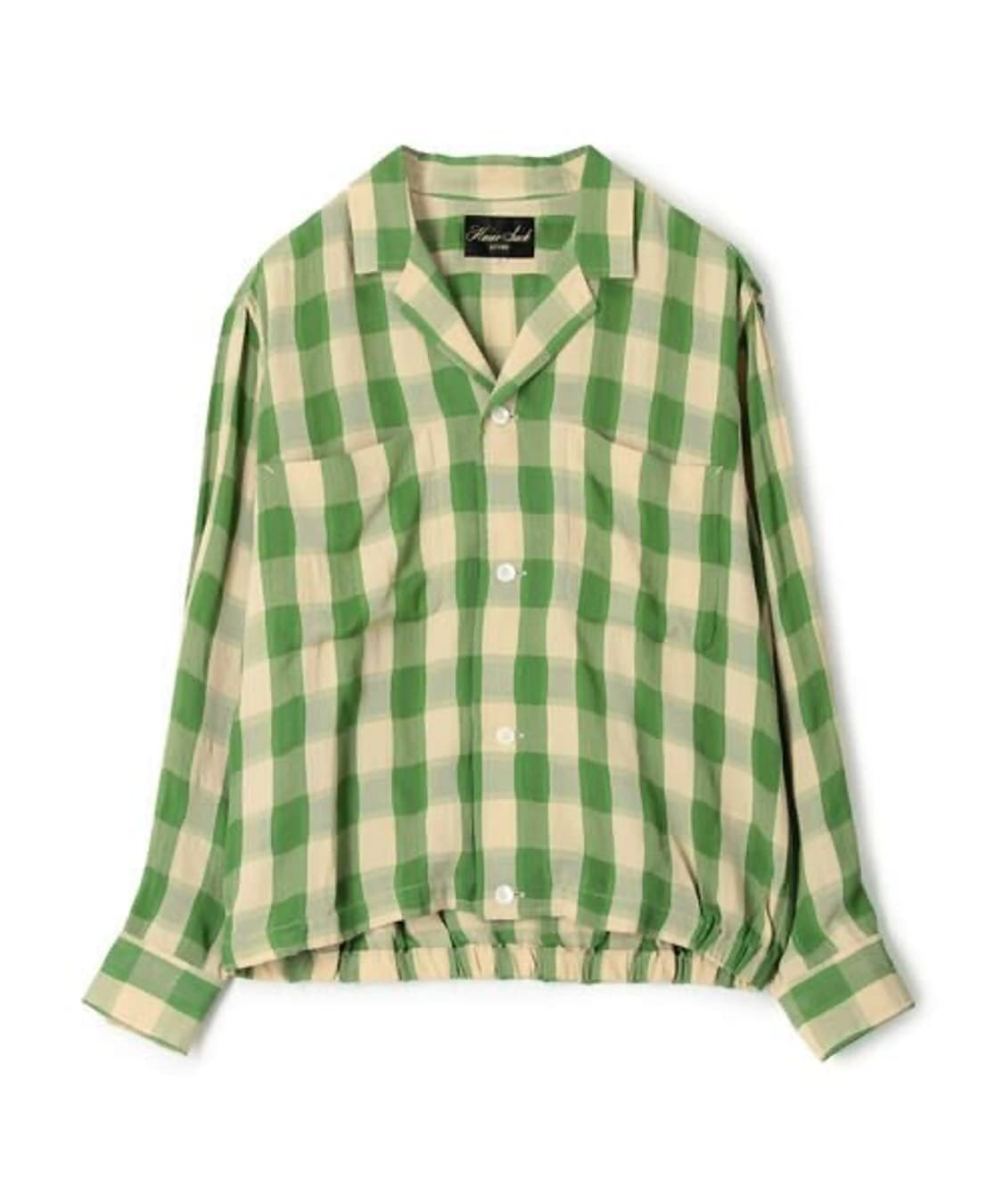 Haversack 하버색 그린 체크 블루종  상품이미지2