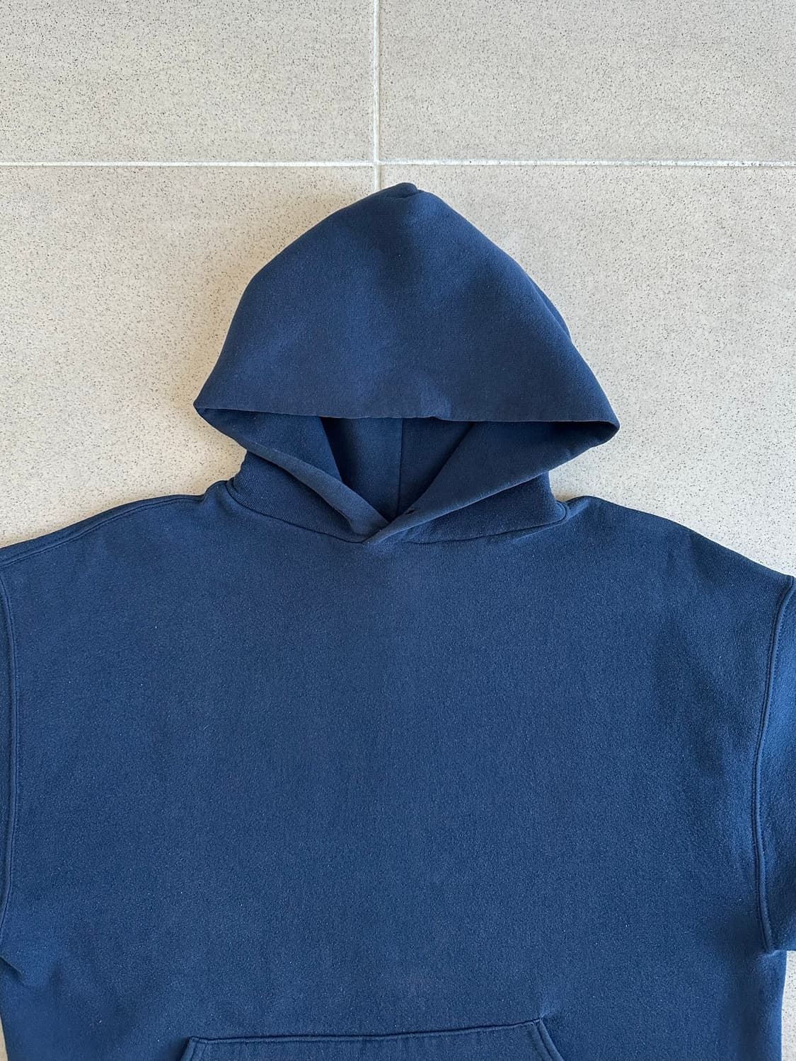 90s 빈티지 러셀 후드 네이비 L 상품이미지4