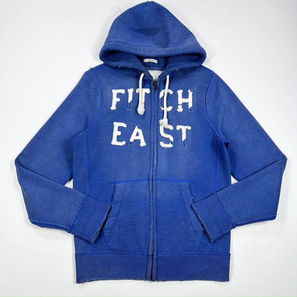 아베크롬비 og y2k 빈티지 후드집업 블루 M 상품이미지1
