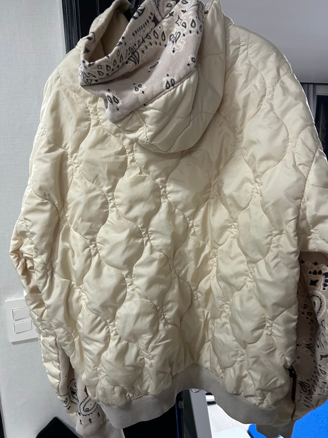 캐피탈 후드집업 아이보리 4사이즈 상품이미지2