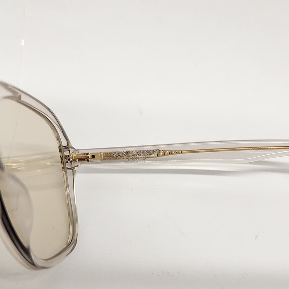 생로랑 SL545 에비에이터 선글라스 라이트골드 상품이미지4