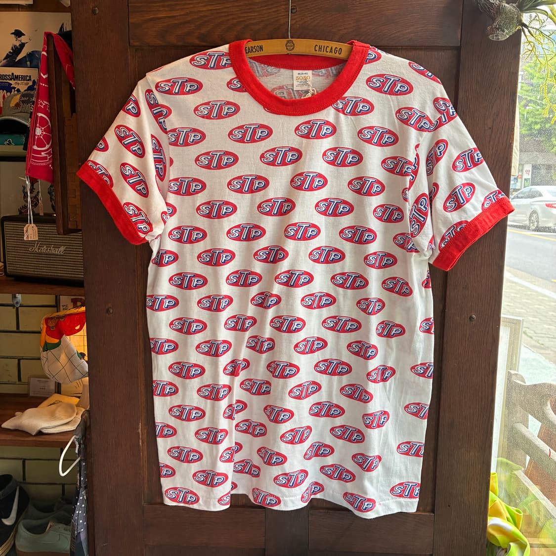 80’s STP All Over Print Ringer Tee 상품이미지1