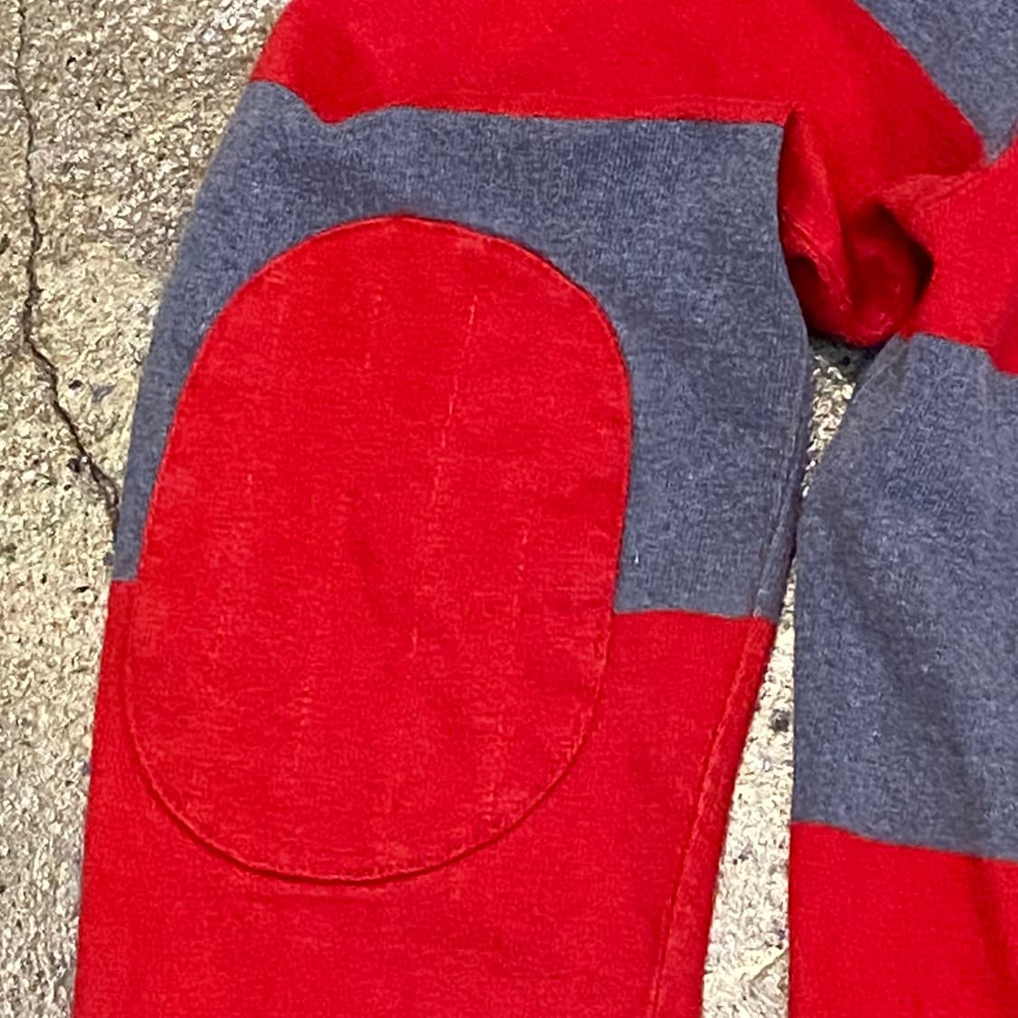 90s Made in USA 빈티지 폴로랄프로렌 스트라이프 럭비티 상품이미지9