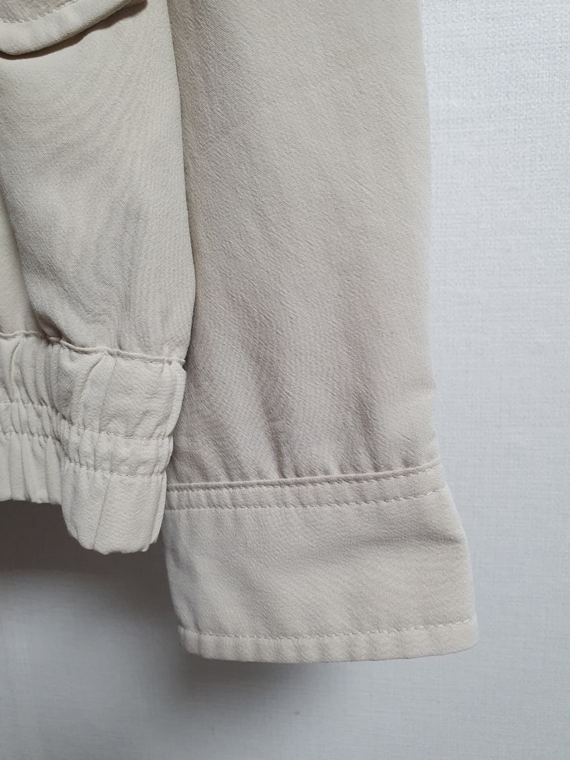 입생로랑 YSL 클래식 블루종 집업 자켓 100 오버핏 상품이미지6