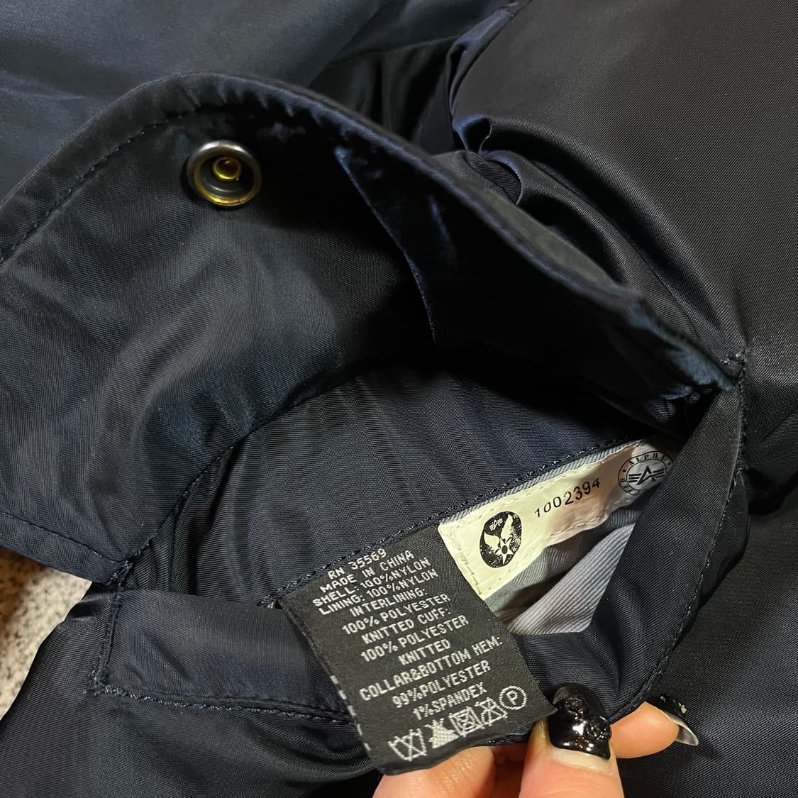 알파 인더스트리 MA-1 항공점퍼 상품이미지6