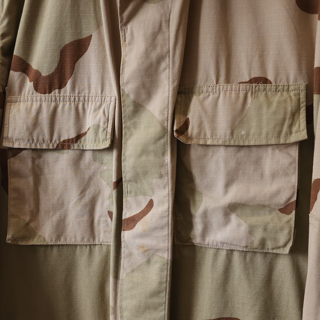 90s 미군 오리지널 사막 삼색 bdu 셔츠자켓 L x-long 상품이미지6