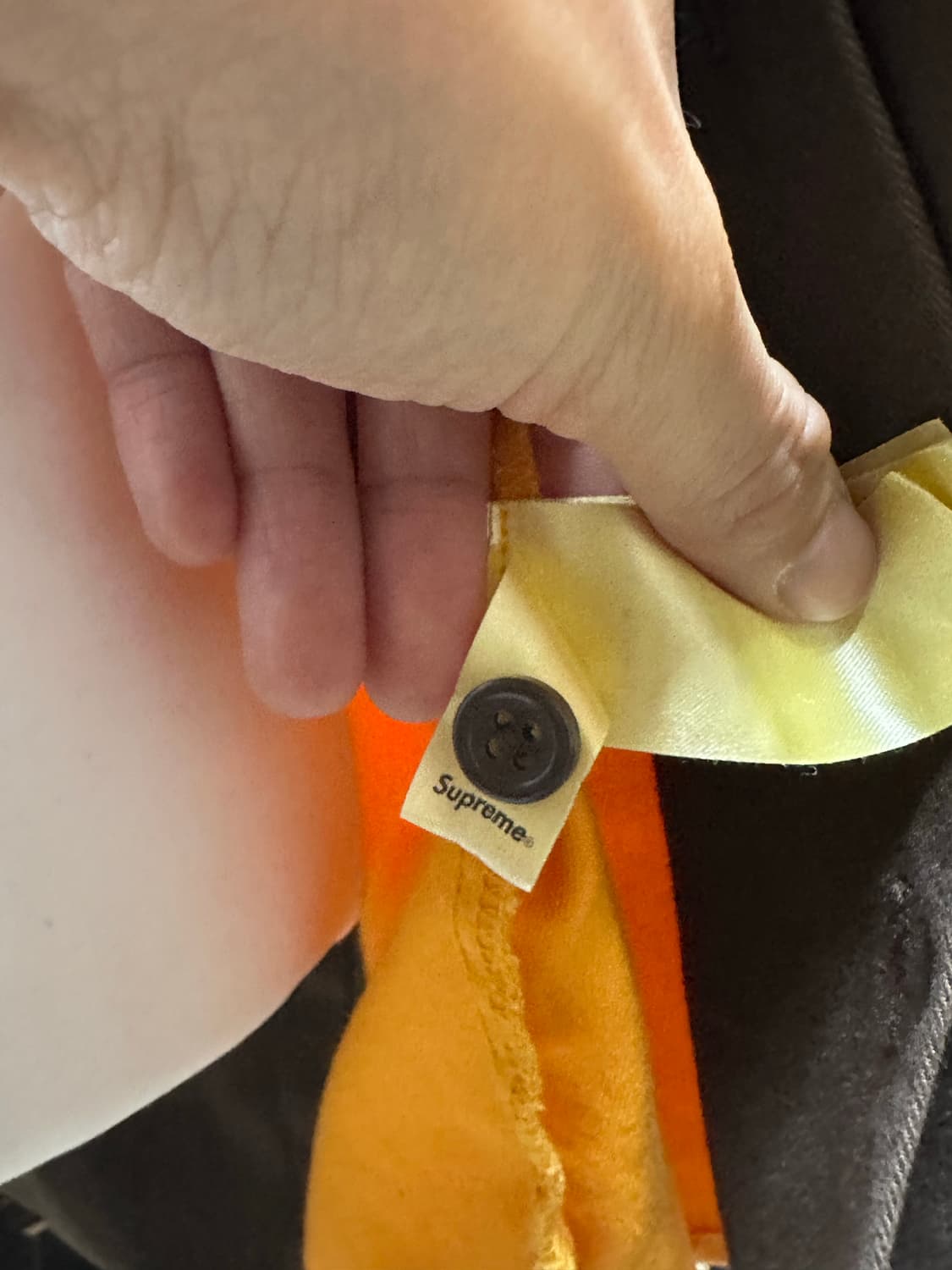 슈프림 리플렉티브 스트라이프 숏슬리브 워크 셔츠 상품이미지5