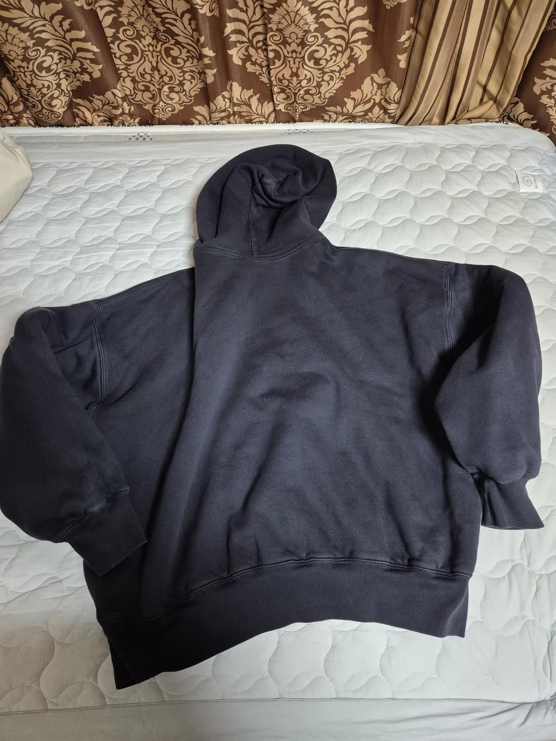 [XXL] 이지갭 블랙 검정 후드 티셔츠 상품이미지5