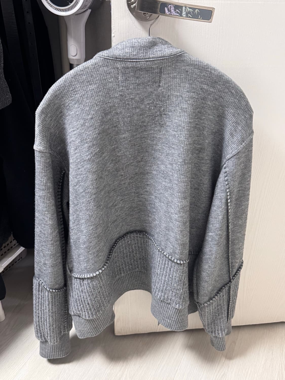 etce 스모킹 니트집업 S 상품이미지2