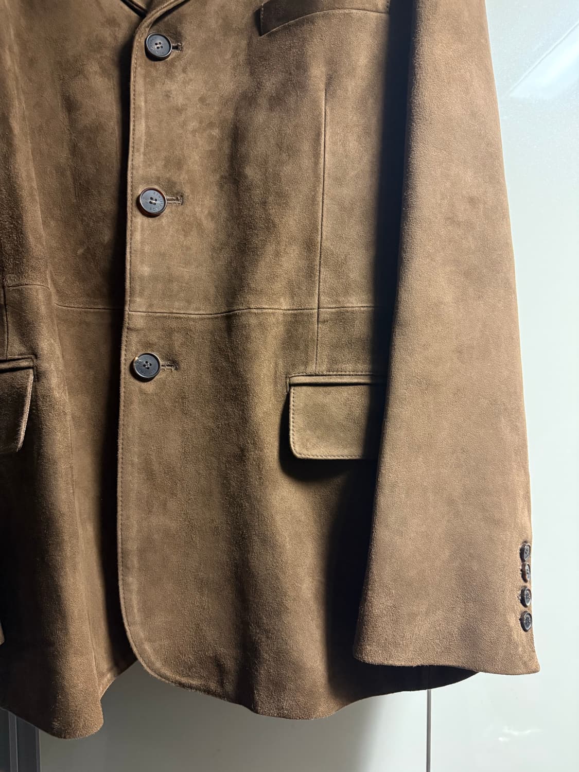 STU 고트 스웨이드 블레이저 L 사이즈 상품이미지5