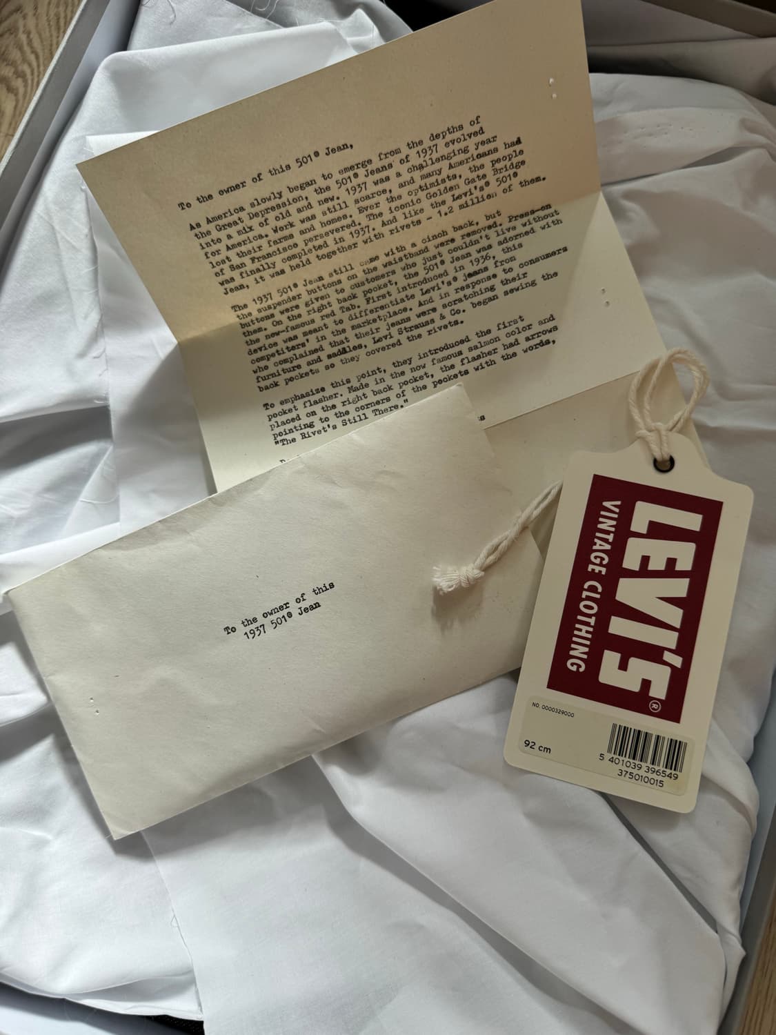 LVC 9리벳 진 800장 한정발매 W36 L34 상품이미지5