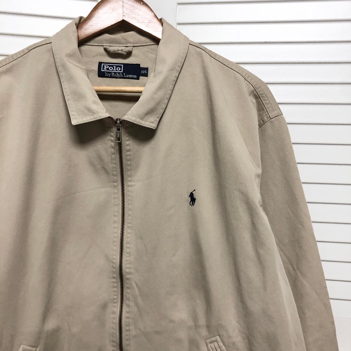 폴로 랄프로렌 스윙톱 블루종 자켓 베이지 상품이미지2